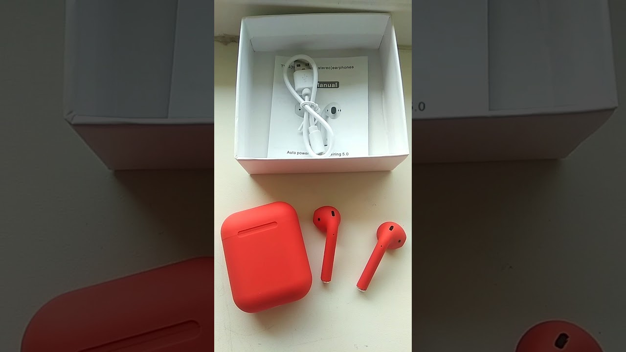 TWS i12 беспроводные блютуз наушники