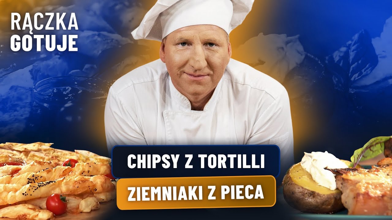 PRZEKĄSKI IDEALNE NA SYLWESTRA! Chipsy z tortilli, lekka sałatka, ziemniaki z pieca | RĄCZKA GOTUJE
