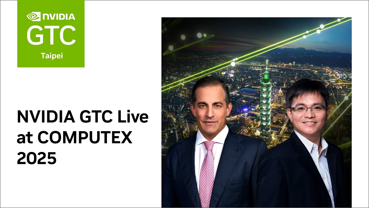 NVIDIA GTC Live at COMPUTEX Taipei 2025 Pregame