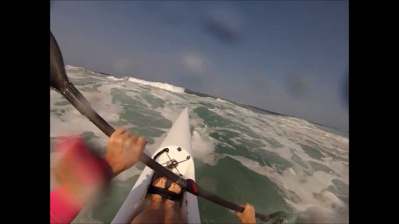 Down Wind paddling in Durban