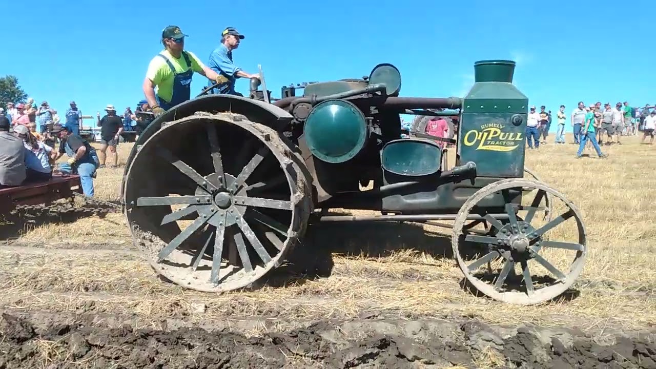 30-60 S Rumely plowing