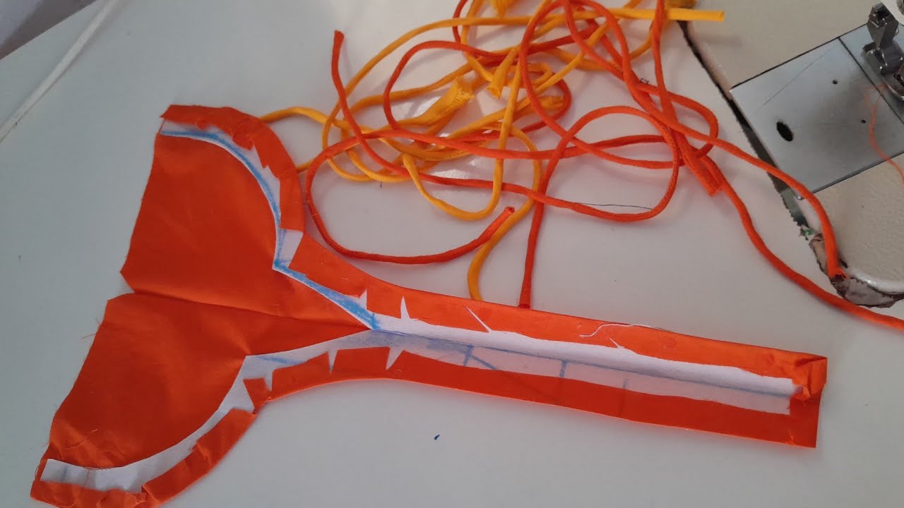 double loops neck design with gum silai/latest dori loop design