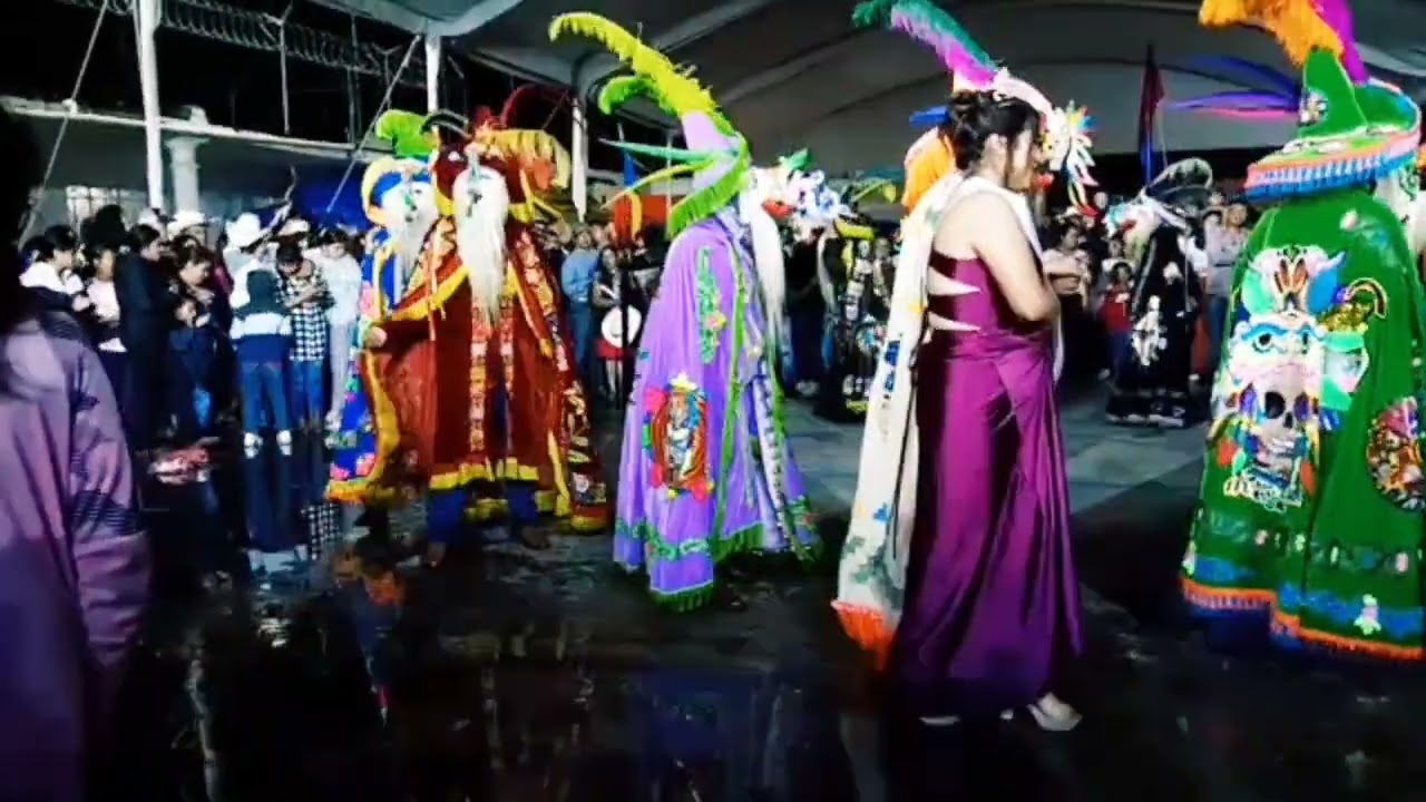Carnaval de Zacualpan Ver, presente en Mezquititlan Hgo.