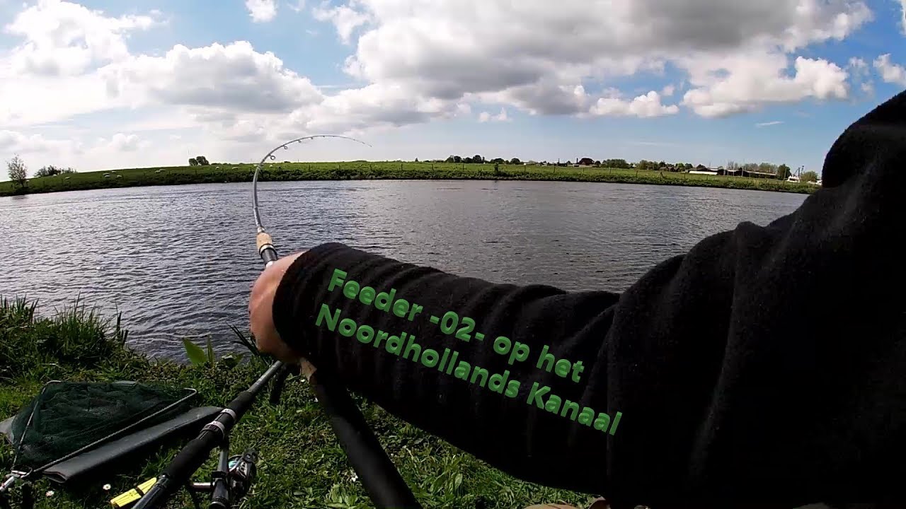 Feedervissen  - 02-   op het NoordHollands kanaal