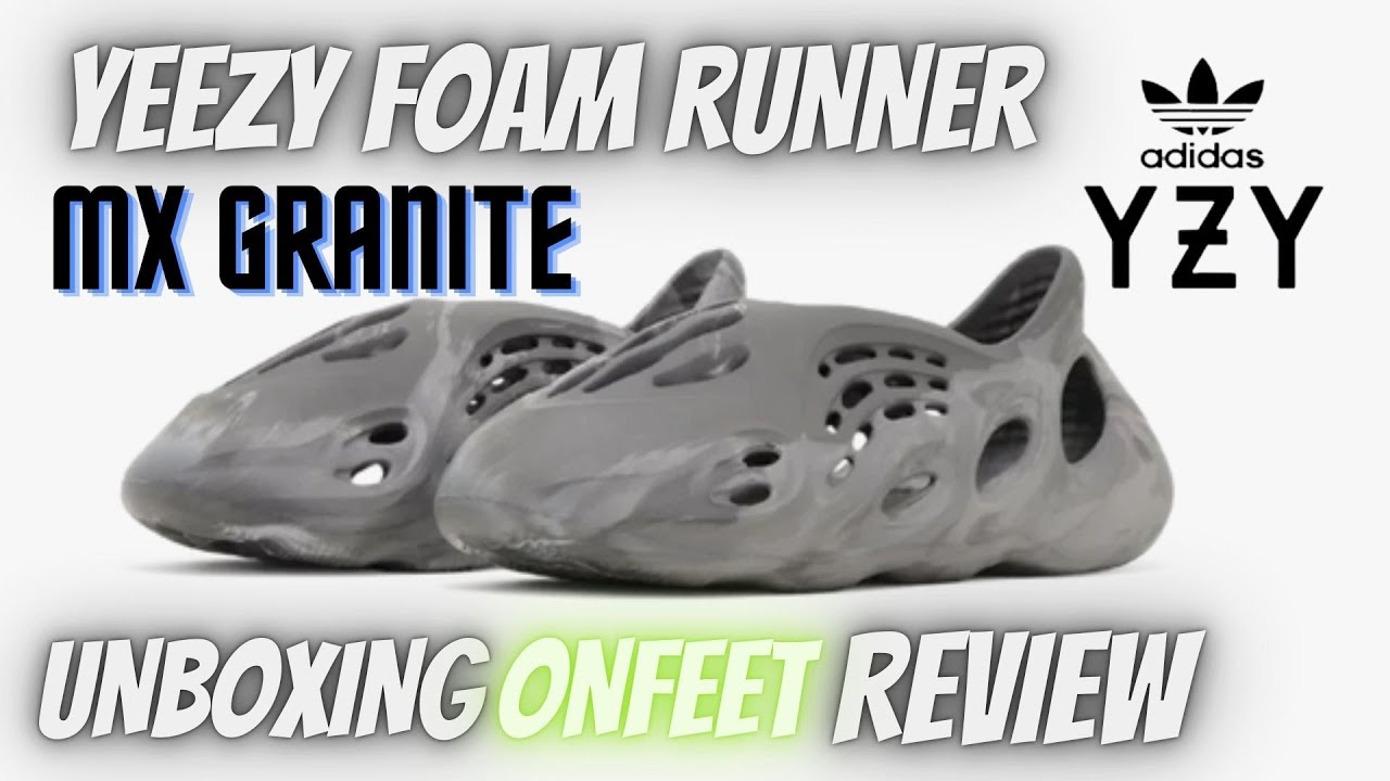 YEEZY FOAM RUNNER MX GRANITE UNBOXING ON FEET REVIEW AND WHAT I THINK OF THE YEEZY SALES