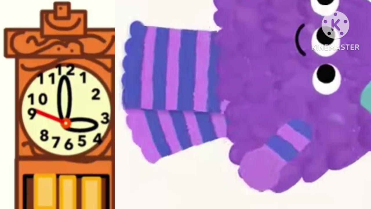 Hickory Dickory Dock With Monster @TEENYBEES