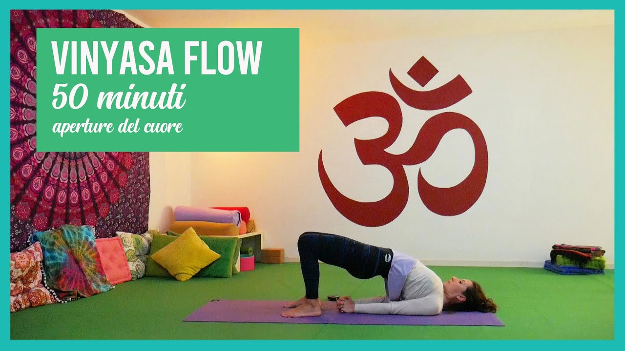 Vinyasa Yoga - lezione completa 50 minuti
