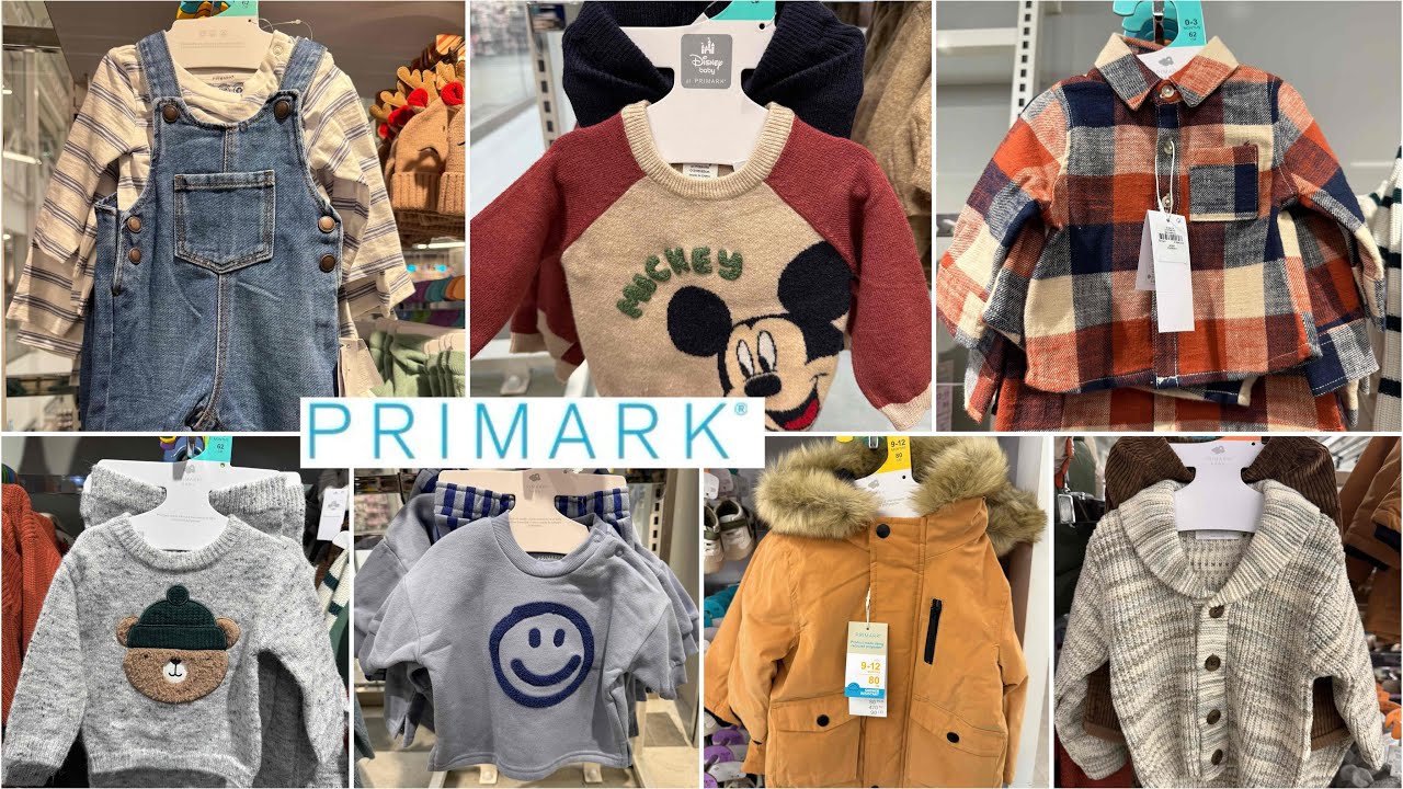 Primark baby boys clothes new collection / November 2025