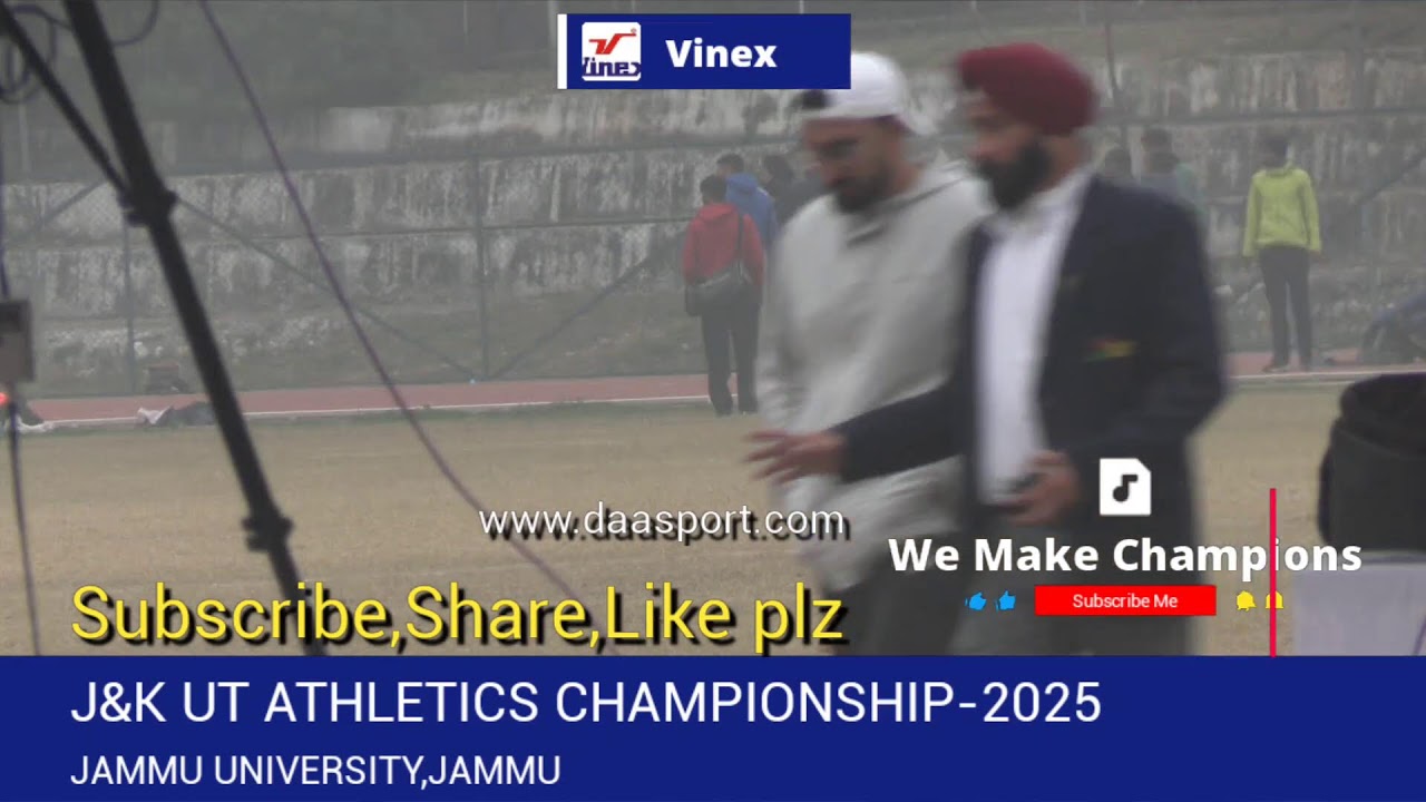 J&K UT ATHLETICS CHAMPIONSHIP-2025 Day-2