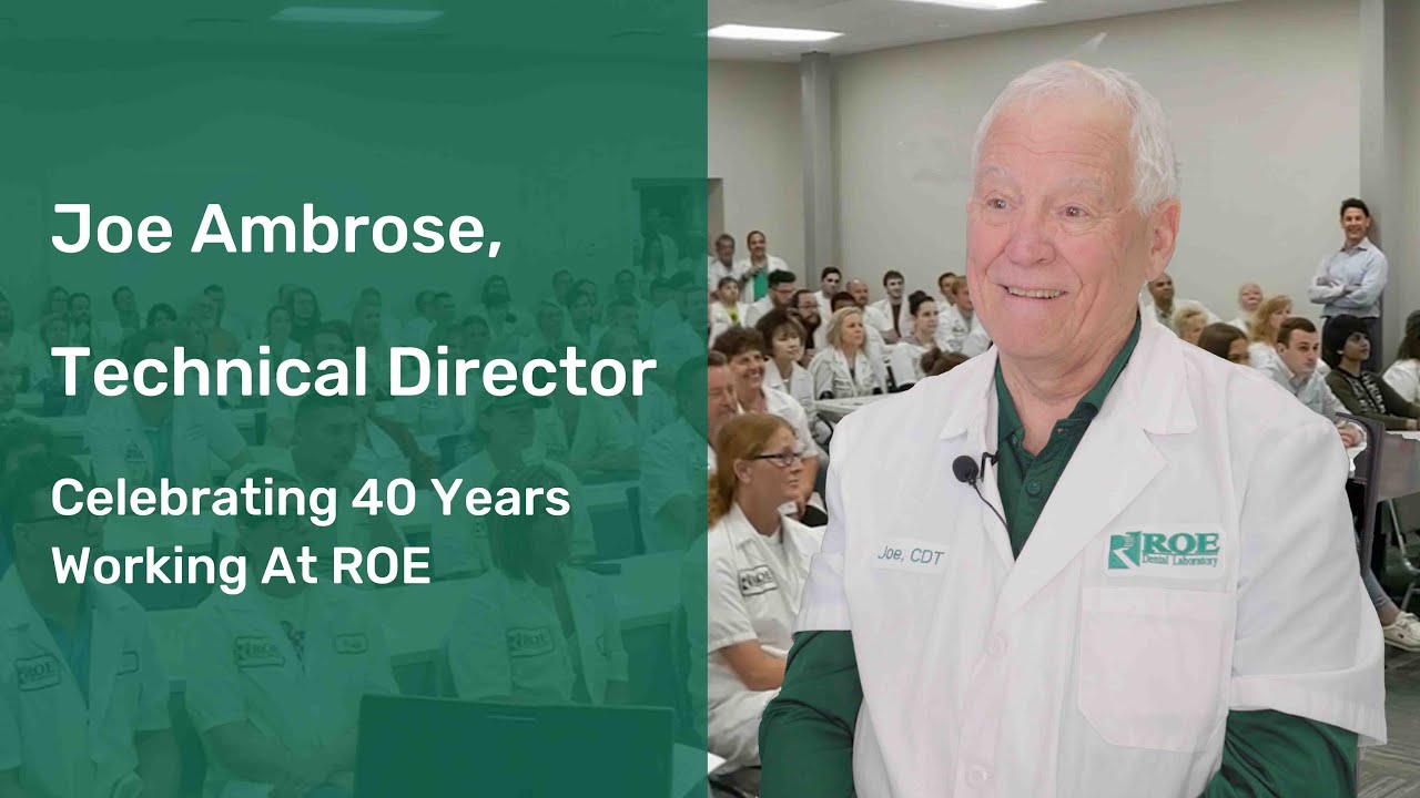 Joe Ambrose, Technical Director: Celebrating 40 Years Working At ROE