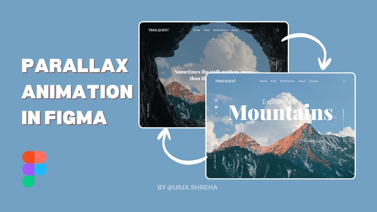 How to Create Parallax Scroll Animation In Figma | Figma Tutorial
