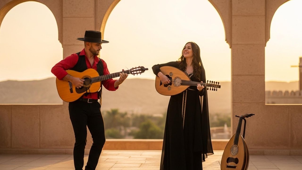 Spanish Guitar & Arabic Oud ✦ Best Flamenco Rumba Instrumental for Relaxation and Chill