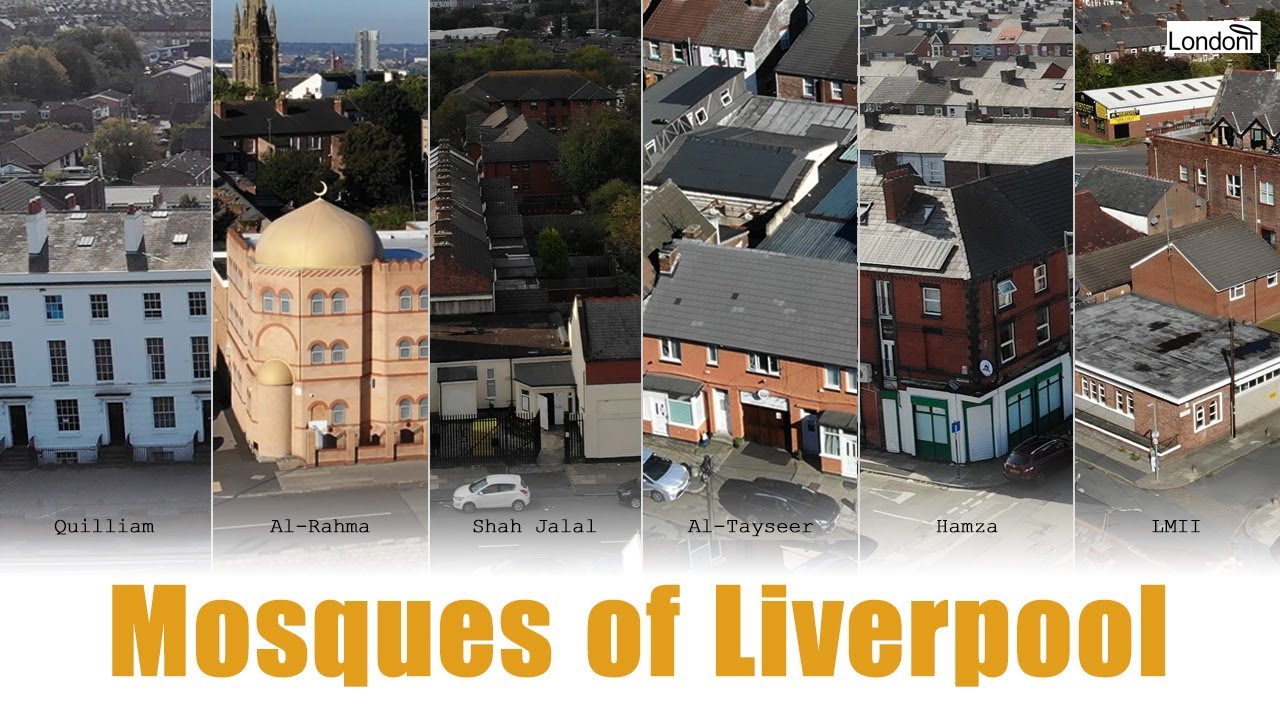 Mosques of Liverpool, England, UK
