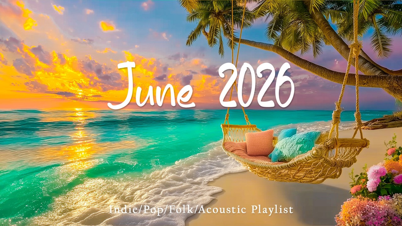June 2026☀️ 🌊Positive Energy Music to Start Your Day Happy | Top Indie/Indie Pop Playlist
