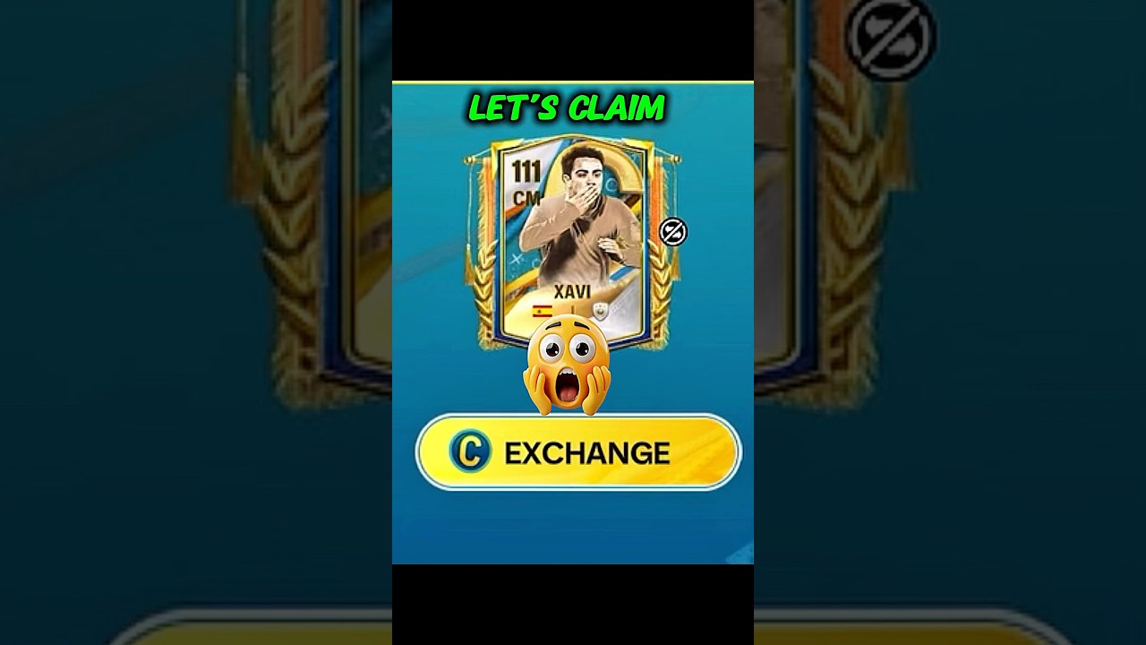 New Xavi Exchange ☠️❤️&zwj;🩹🔥 #fcmobile #fifamobile
