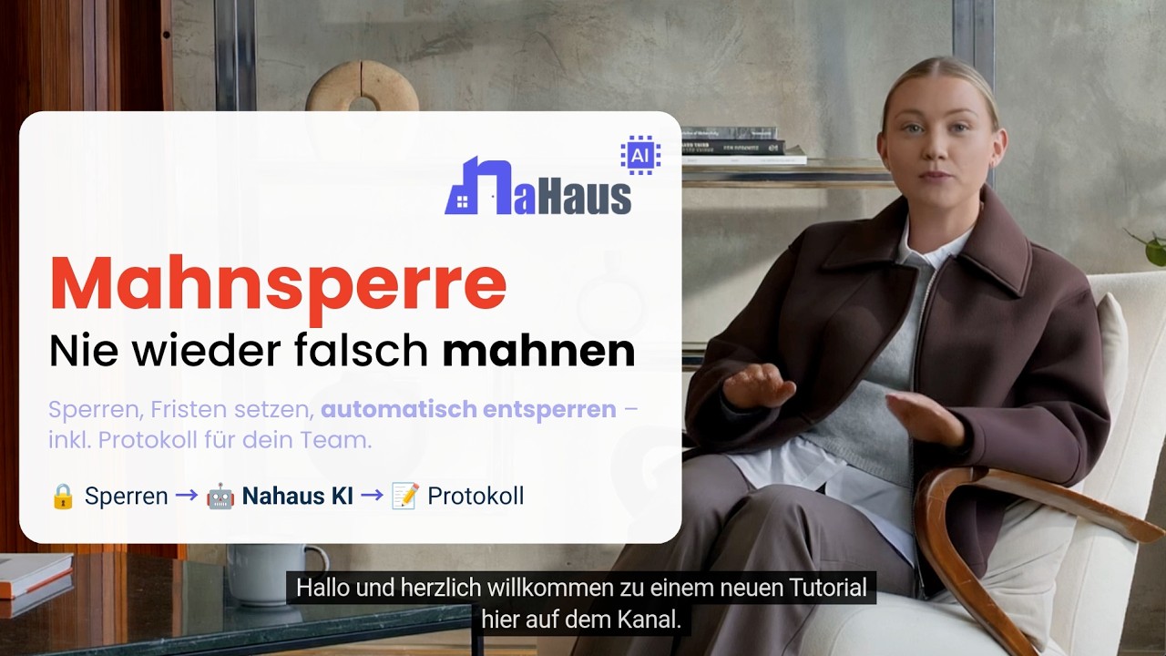 Mahnsperre in Nahaus.de: Nie wieder falsch mahnen für Vermieter und Hausuverwaltungen