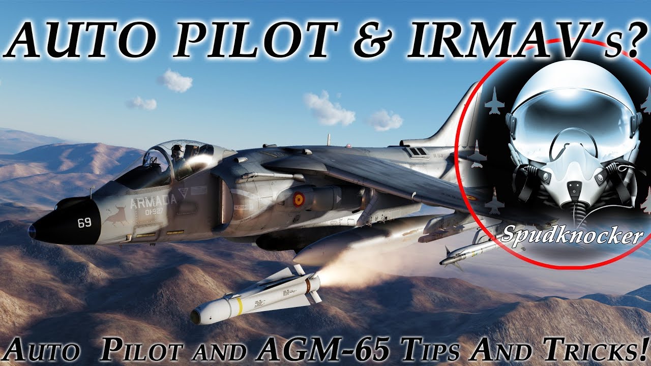 DCS: AV-8B NA Harrier II | How to Use Autopilot to increase AGM-65 Effectiveness!