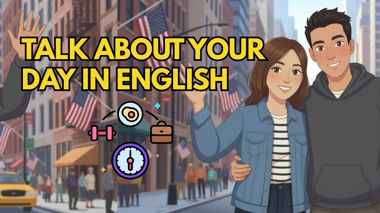 Habla de tu rutina diaria en ingles SIN sonar robotico | Real english for beginners