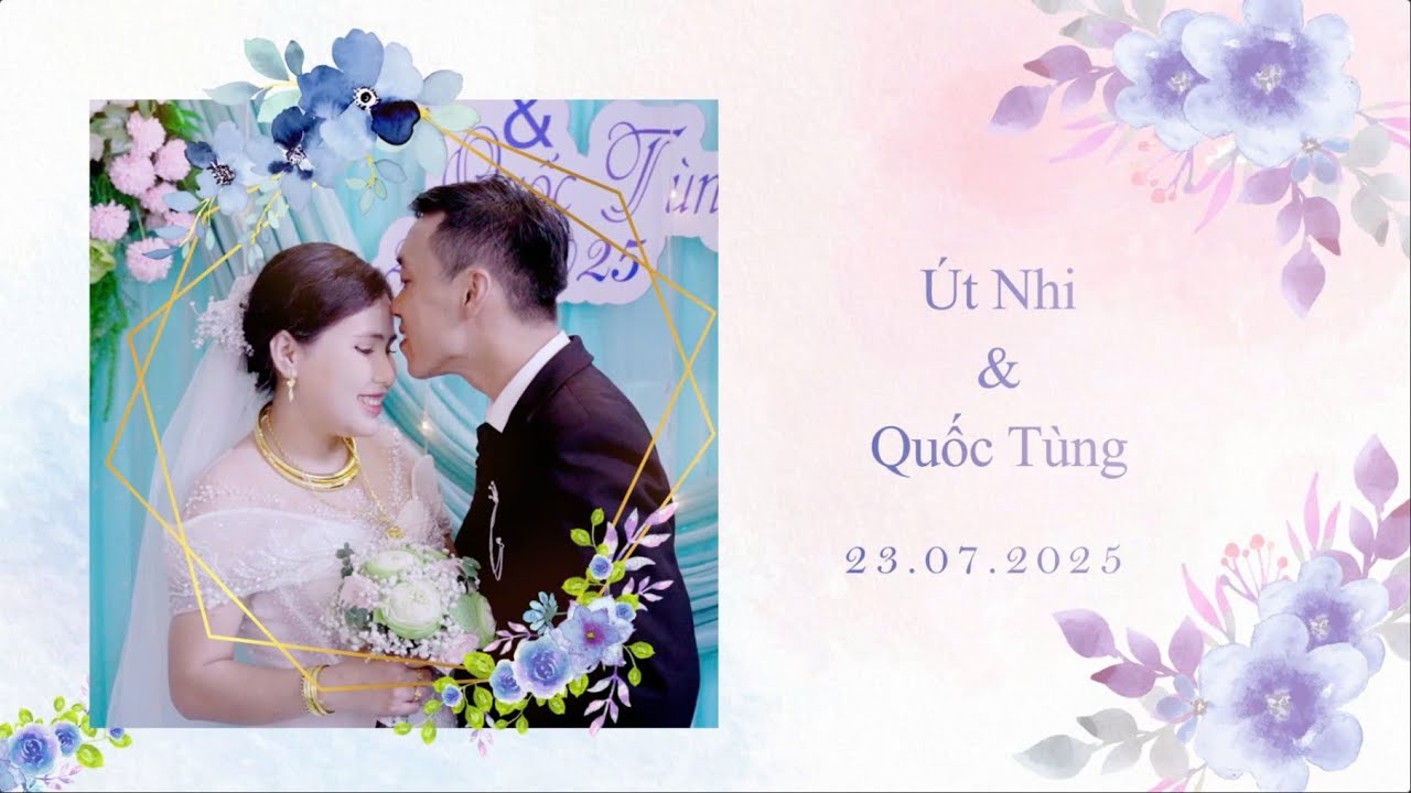 23.07.2025  | Lễ Đính Hôn | Út Nhi & Quốc Tùng