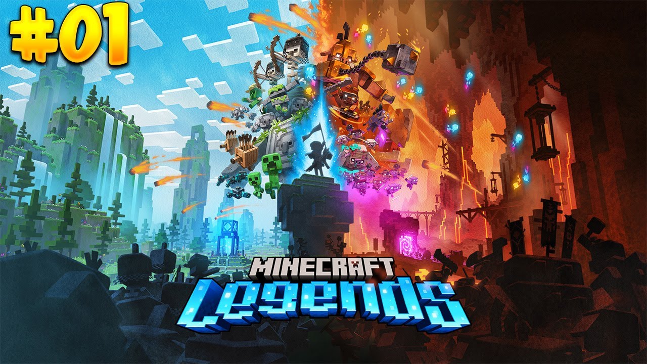 Minecraft Legends PL #01 - JUŻ JEST!!!