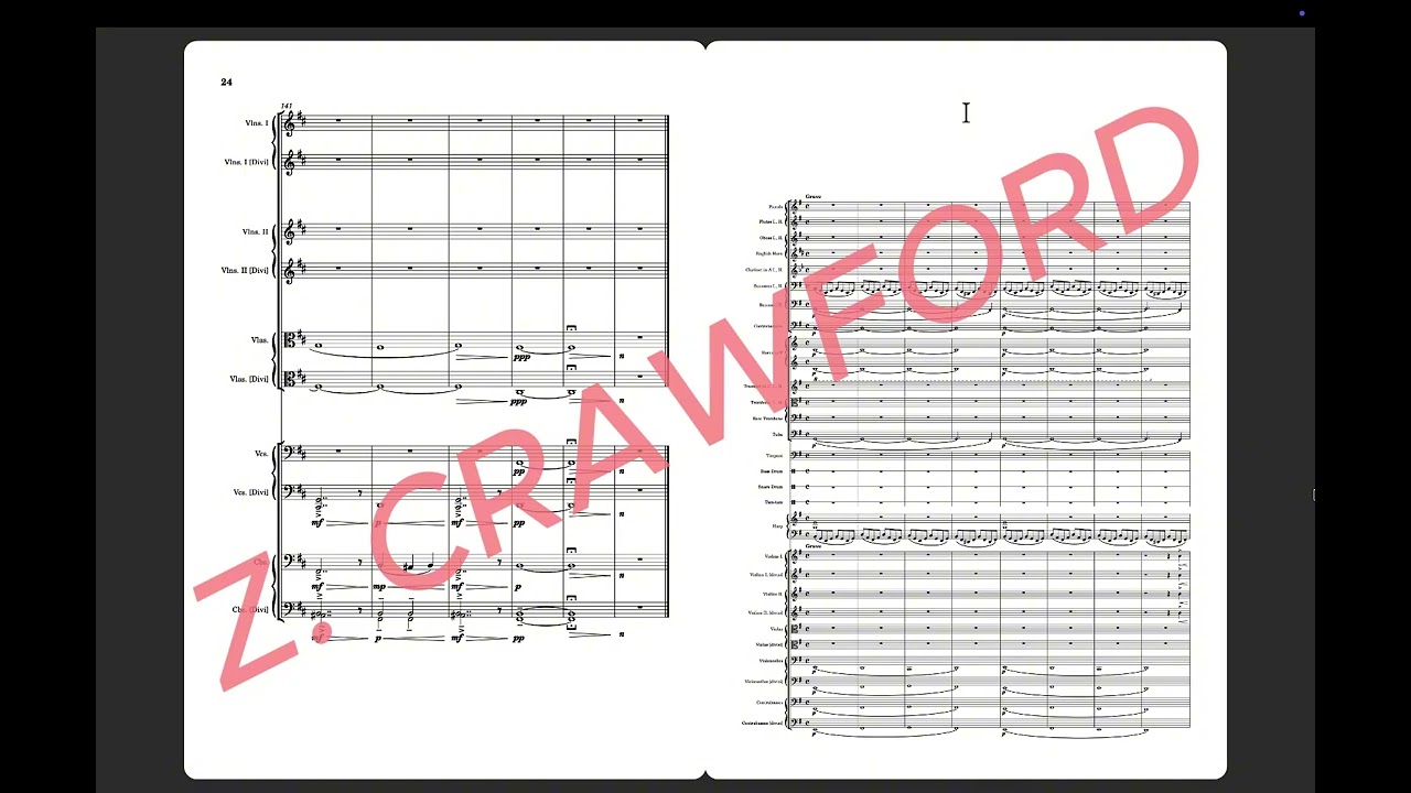 (ver.2) Zachary Crawford: Symphony in B Minor 
