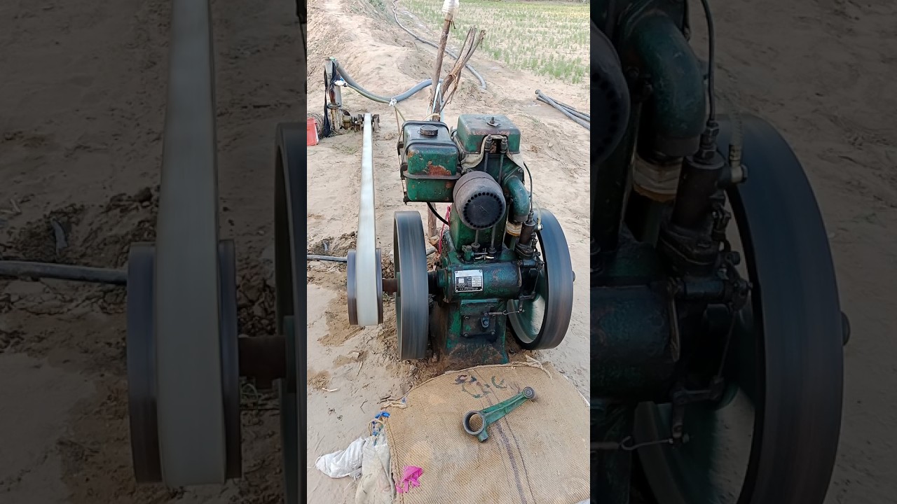 8Hp Lister Engine | Diesel Engine Machine #farming