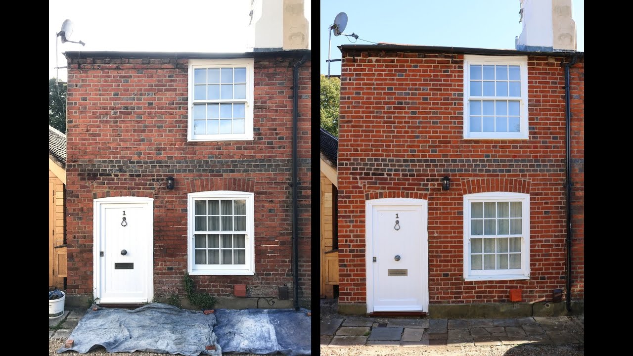 Lime Mortar Repointing, Brick Replacement and Repair 1820 Winchester Period Property by Build Bright