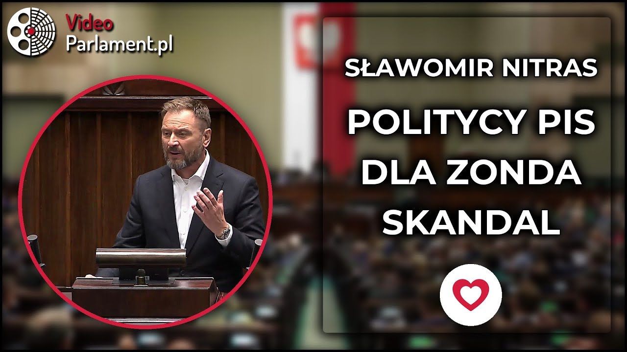 Sławomir Nitras: Politycy PiS pracowali dla Zonda Krypto
