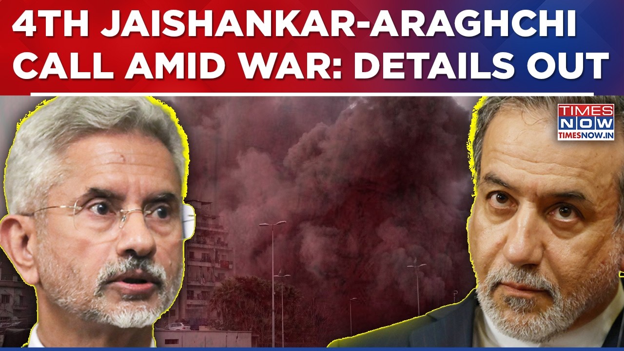 Jaishankar Speaks To Abbas Araghchi, 4th Telephonic Conversation Amid Iran War | Big Details Emerge