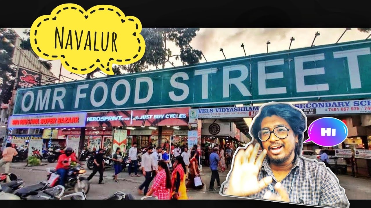 Omr food street | navalur | chennai | food reviews | Vicky's vlog