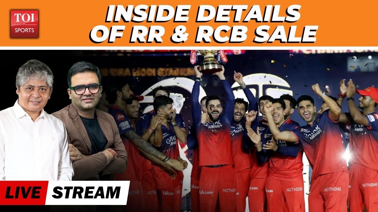 LIVE: K Shriniwas Rao breaks down the IPL sales of RCB, RR