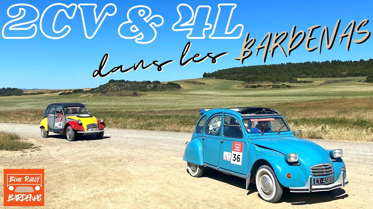 Rallye en 2CV & 4L dans le + grand DESERT d'Europe ! 🚙 🏜