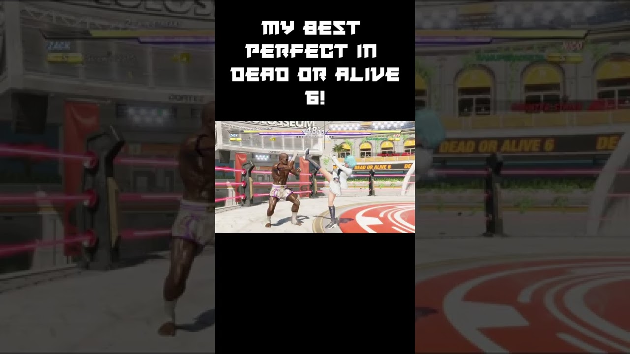 My Best Perfect In Dead Or Alive 6! #shorts #fightinggames