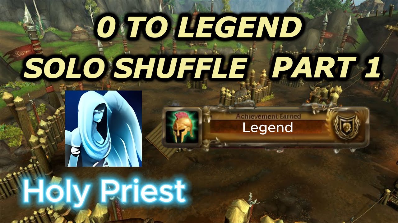 Holy Priest From 0 cr to Legend Solo Shuffle Arena Part 1 | WoW The War Within Retail S3 Season 3