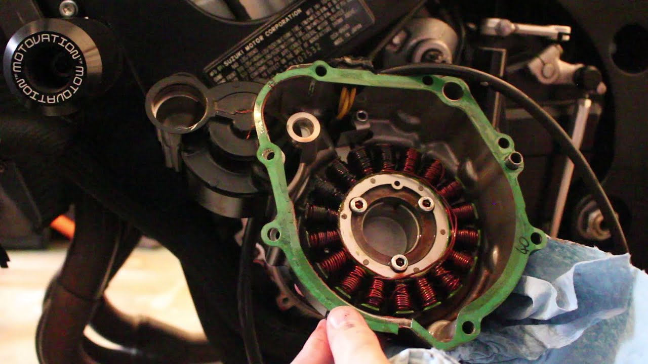 How to replace a Stator on a Suzuki GSXR 600 06/07/08/09-'15