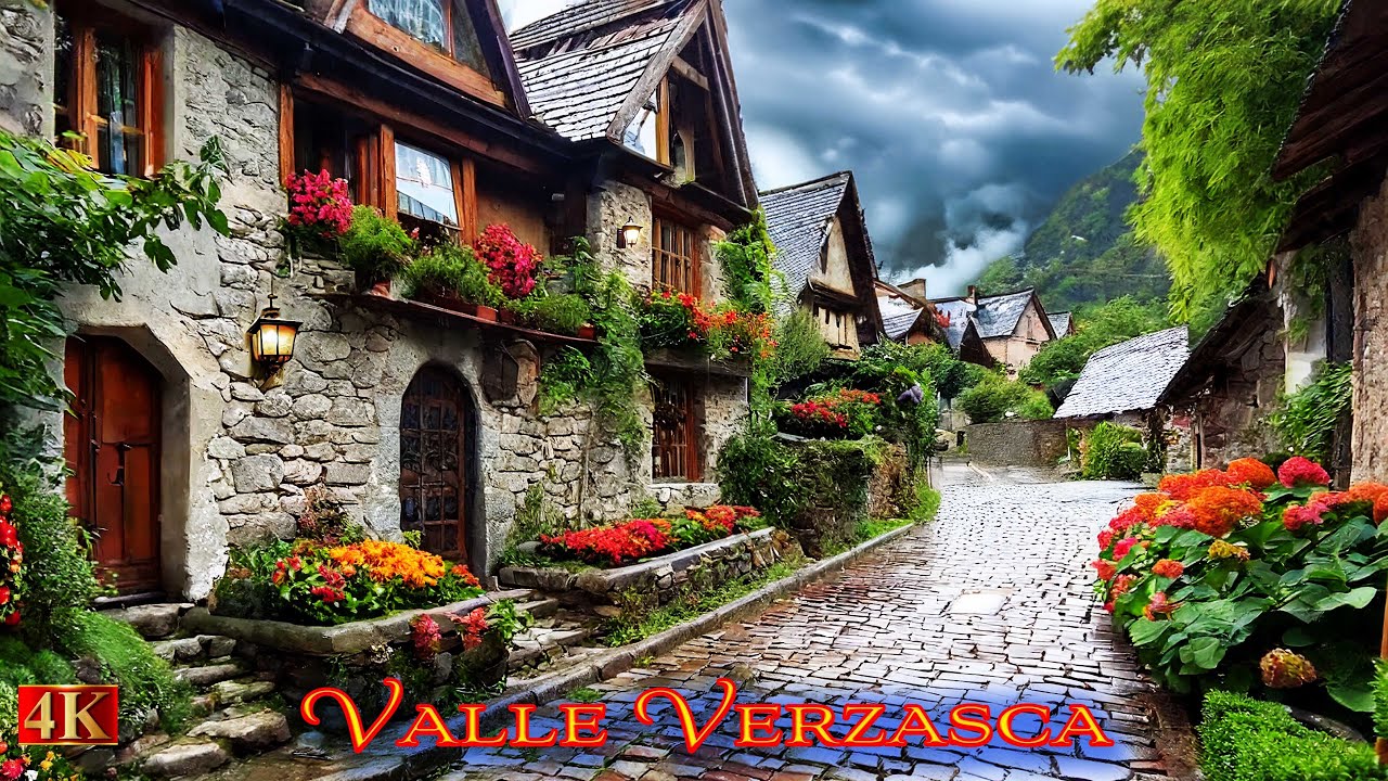 Ponte dei Salti and Gerra (Verzasca) the most beautiful places in Switzerland