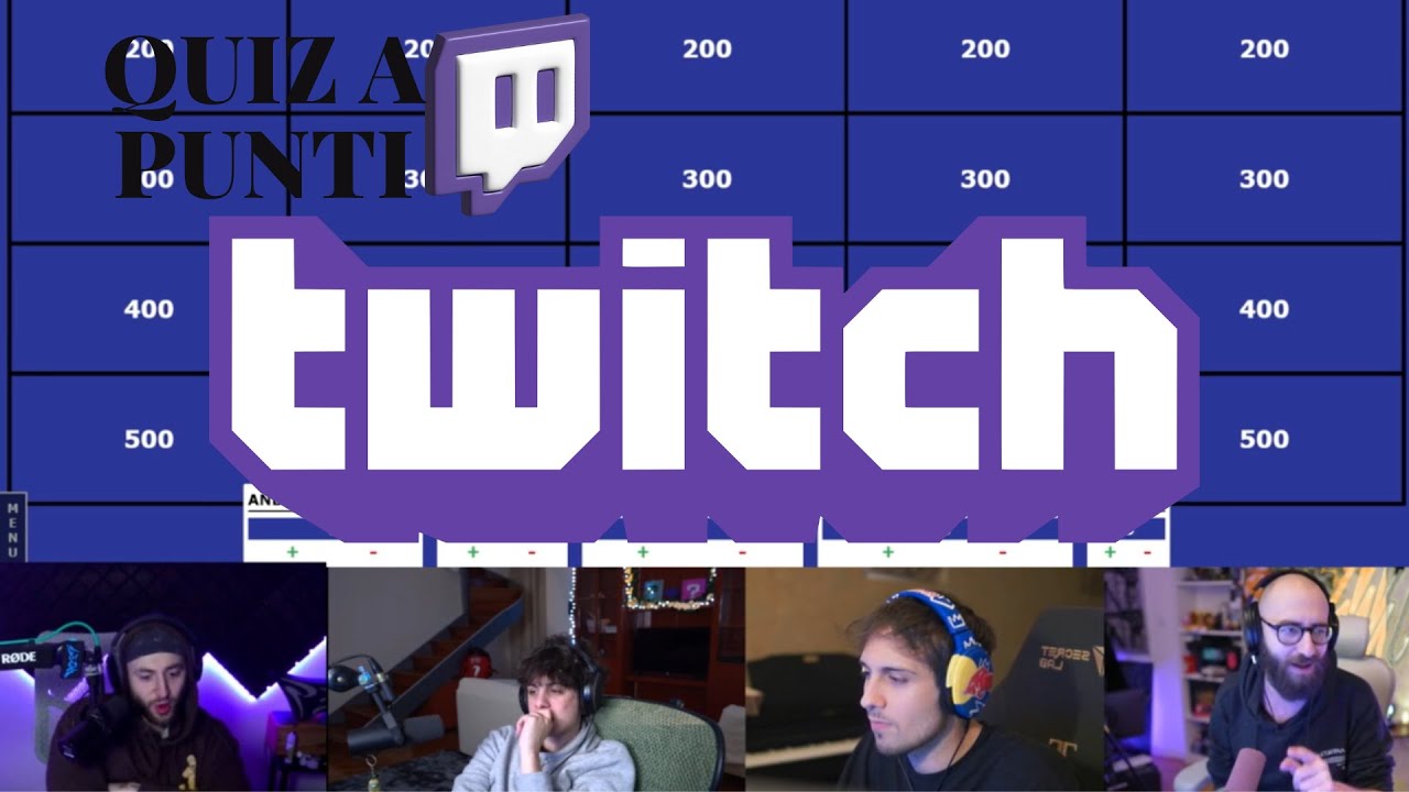 BLUR, MARZA, MANUUXO, PESH E ZAZZONE FANNO QUIZ A PUNTI... jeopardymega