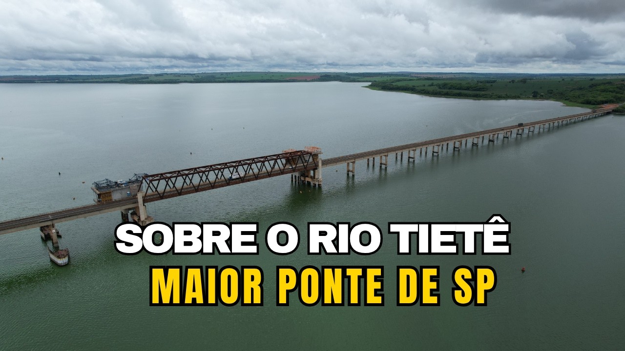 A Maior Ponte de São Paulo Está Quase Pronta! Veja Como Ela Está Hoje