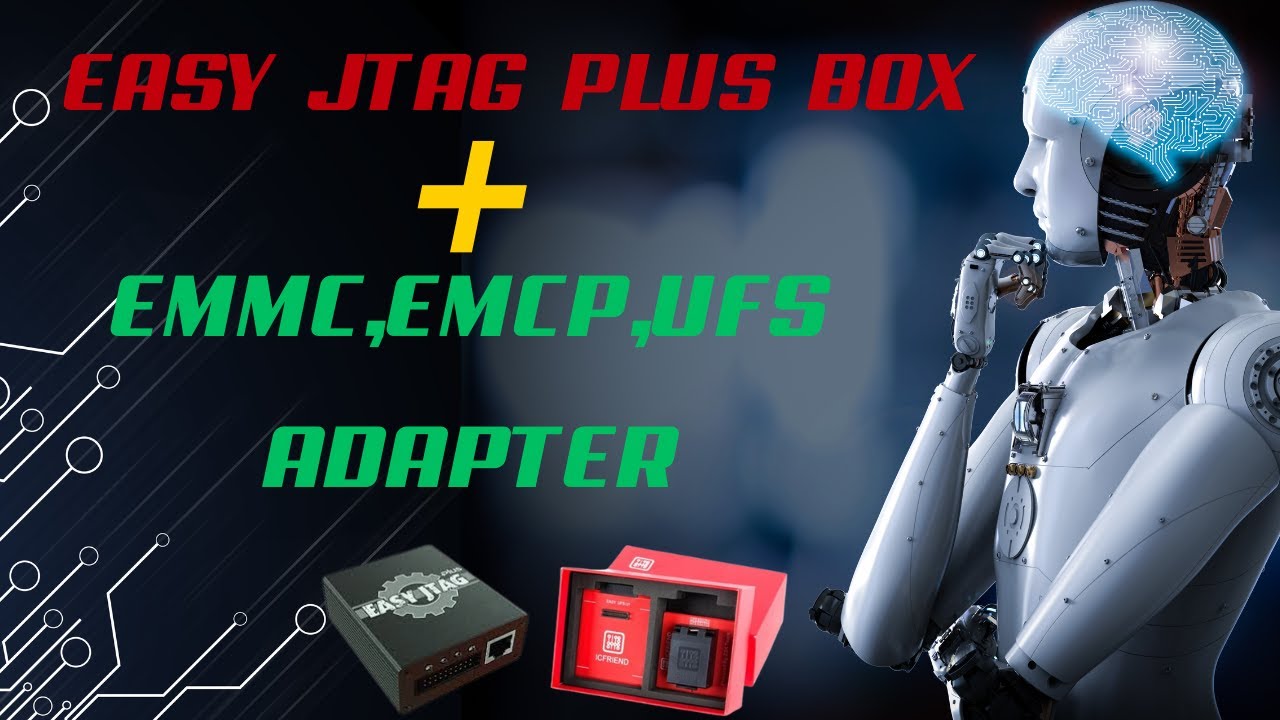 Easy JTAG Plus Box + 3 ISP Adapter !! UFS 254 153 095 Adapter!! 13 in 1 Adapter!! UFS 4 in 1 Adapter