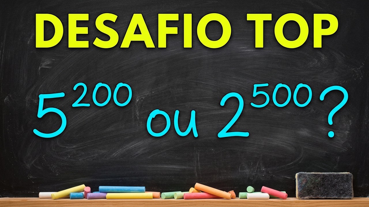 Comparação de Potências! Qual é Maior