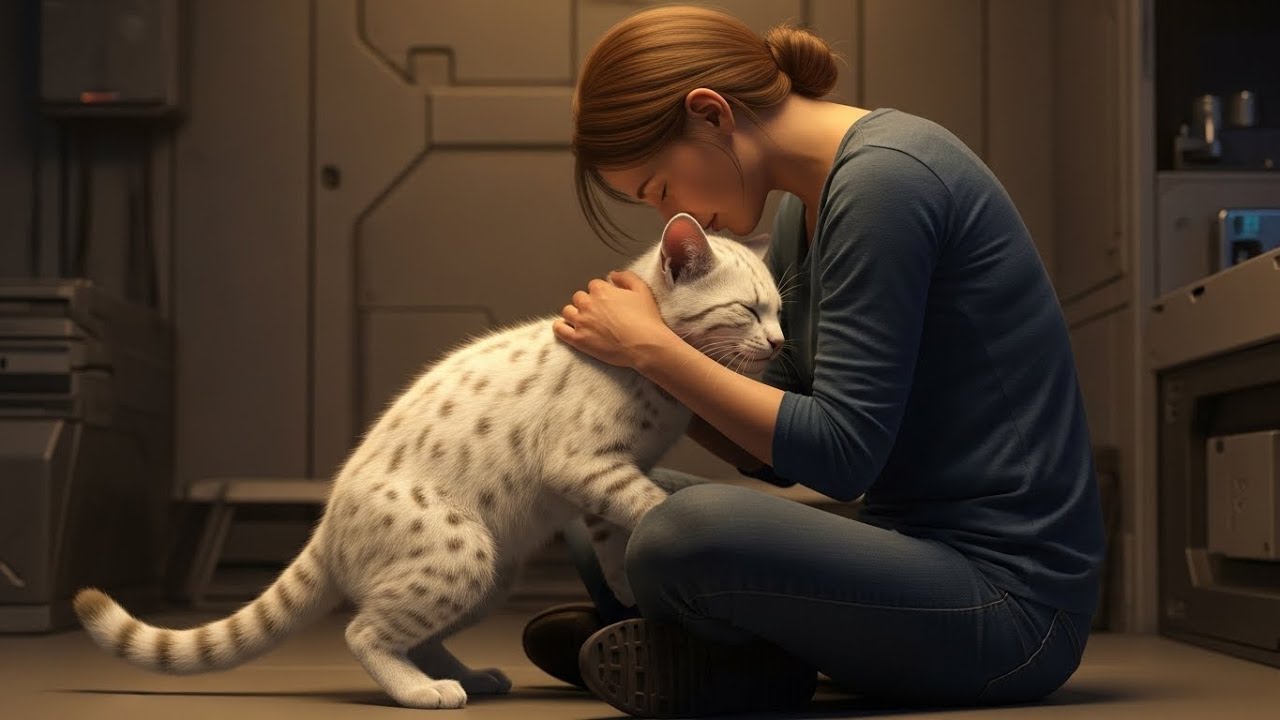 The Cat Cub Said “I Have No Family” Human Murmured “You Have Me” and Cat Cub Finally Stopped Shaking