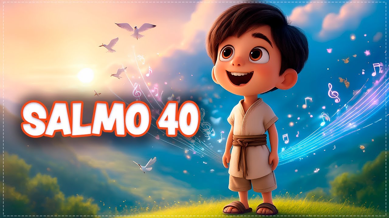 Salmo 40 Cantado para Crianças🎶