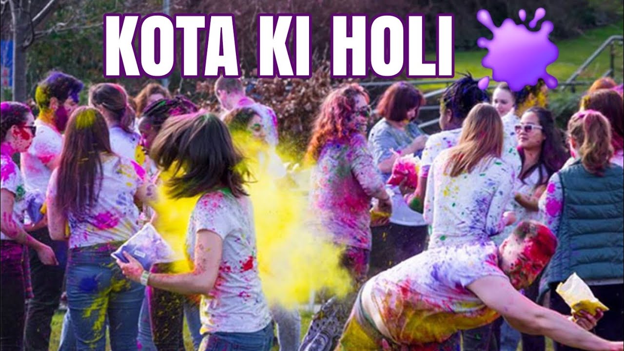 KOTA Wali Holi #kota #holi2026 #landmarkcitykunhari #allen 