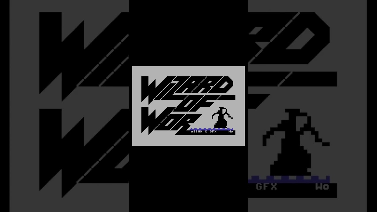 Wizard of Wor C64 Cracktro by Hokuto Force | #amiga #c64 #cracktro #demoscene #retro #retrogaming