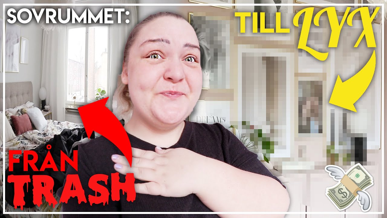 EXTREM RENOVIRING | FRÅN TRASH TILL LYX | SOVRUMMET