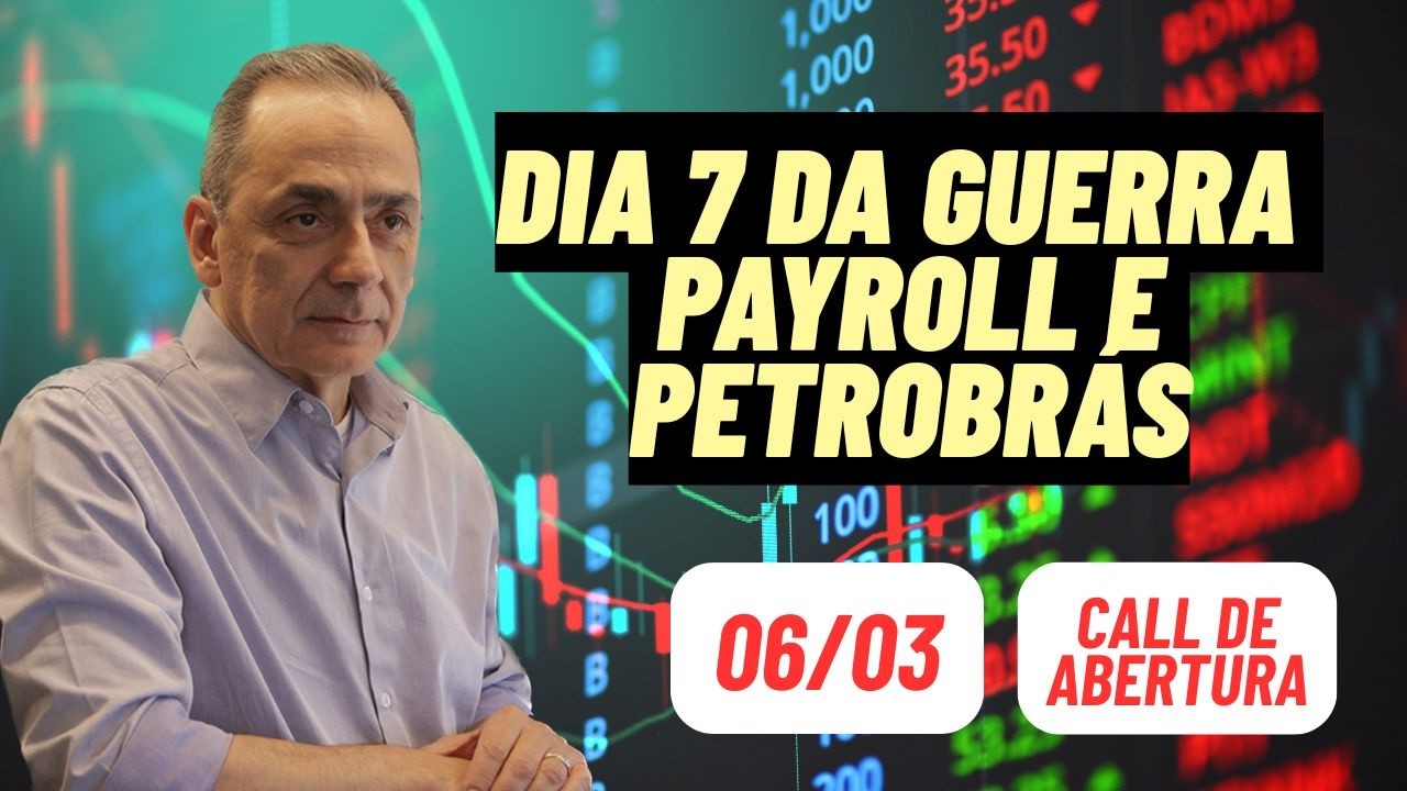 Dia 7 da Guerra | Call de Abertura 06/03/2026 8:00 hs