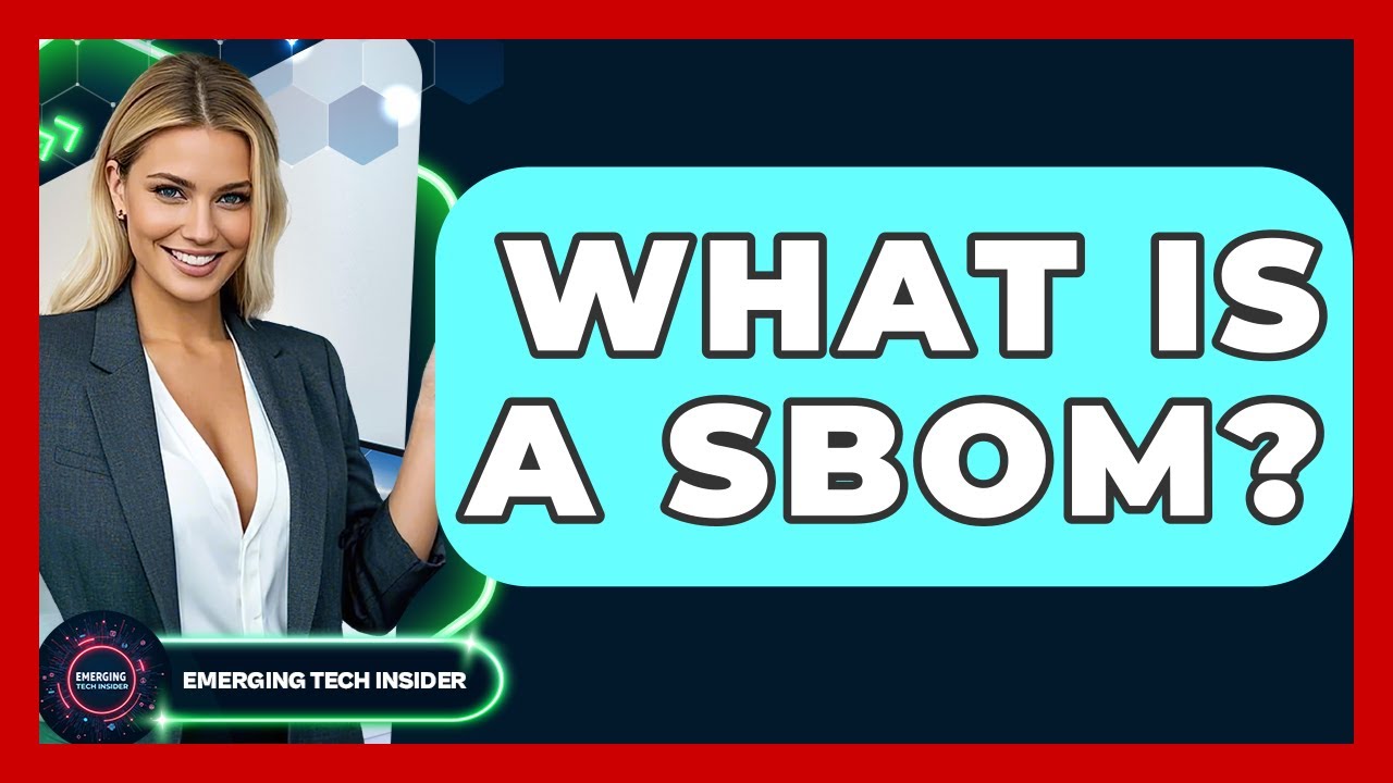 What Is A SBOM? - Emerging Tech Insider