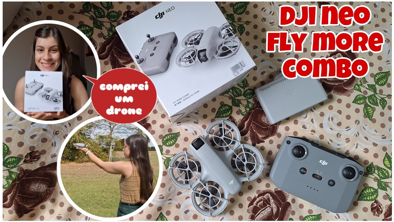 DJI NEO FLY MORE: Vale a Pena Comprar? | Primeiro teste com DJI Neo | Drone para iniciantes