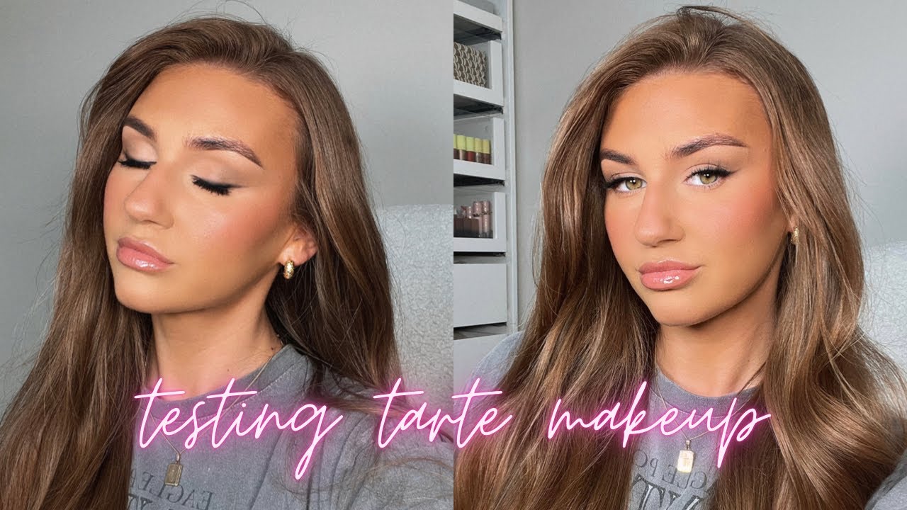 full face of tarte cosmetics ✨💄