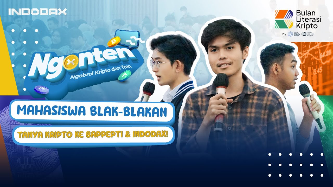 Mahasiswa Blak-blakan Tanya Peraturan Kripto ke Bappebti!!